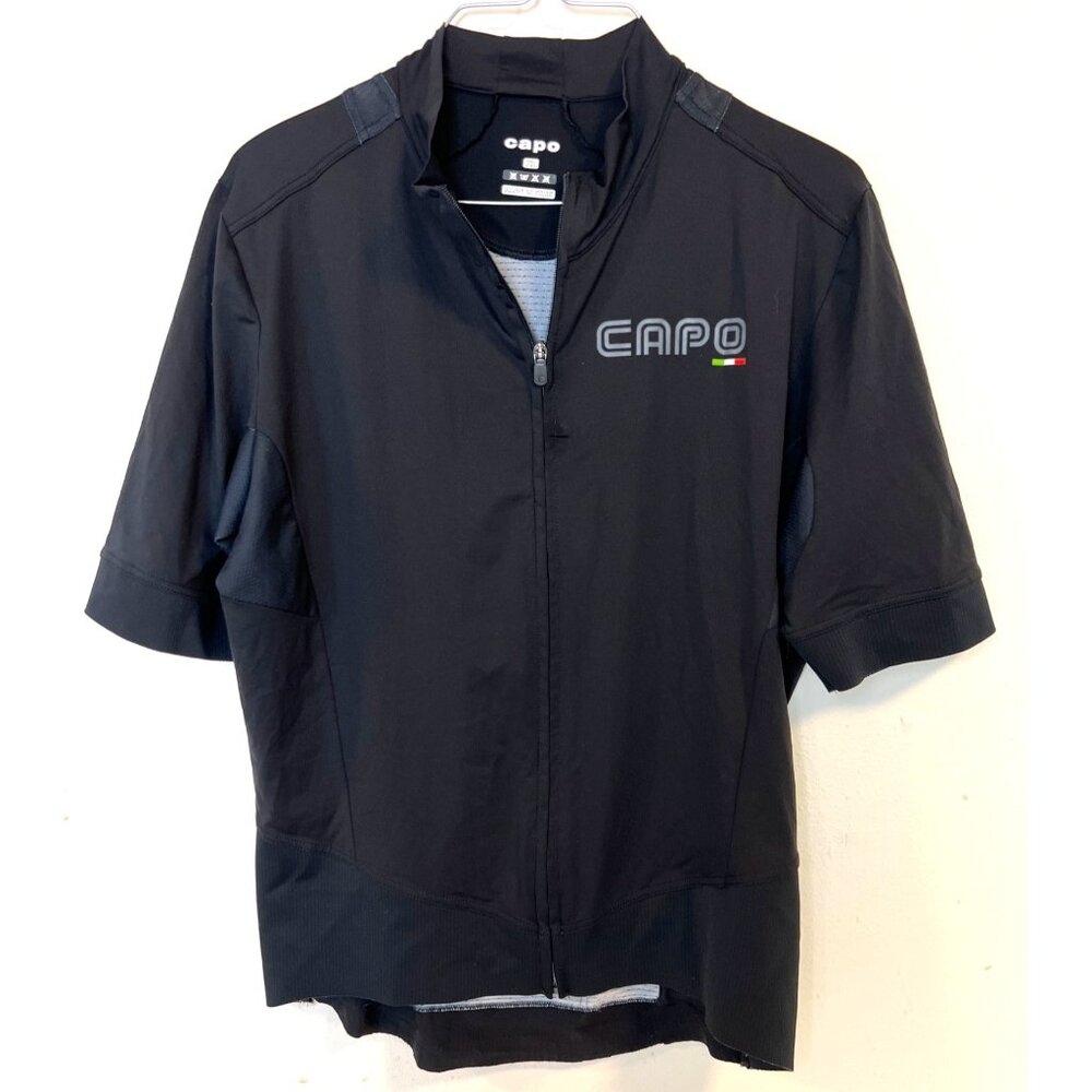 Capo Cycling Shirt Italy Bicycle Cycle Shirt XL Back pockets